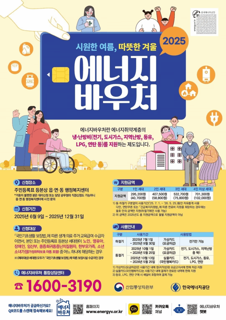 에너지 바우처 신청 자격