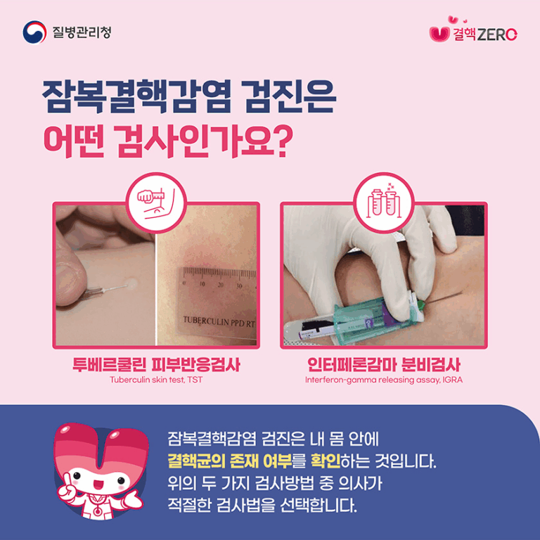 잠복결핵검사 확인서